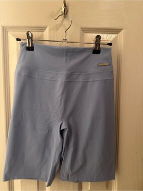 Gymshark Whitney Sky Blue High-Waist Bike Shorts